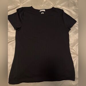 Aritzia Black Short Sleeve shirt